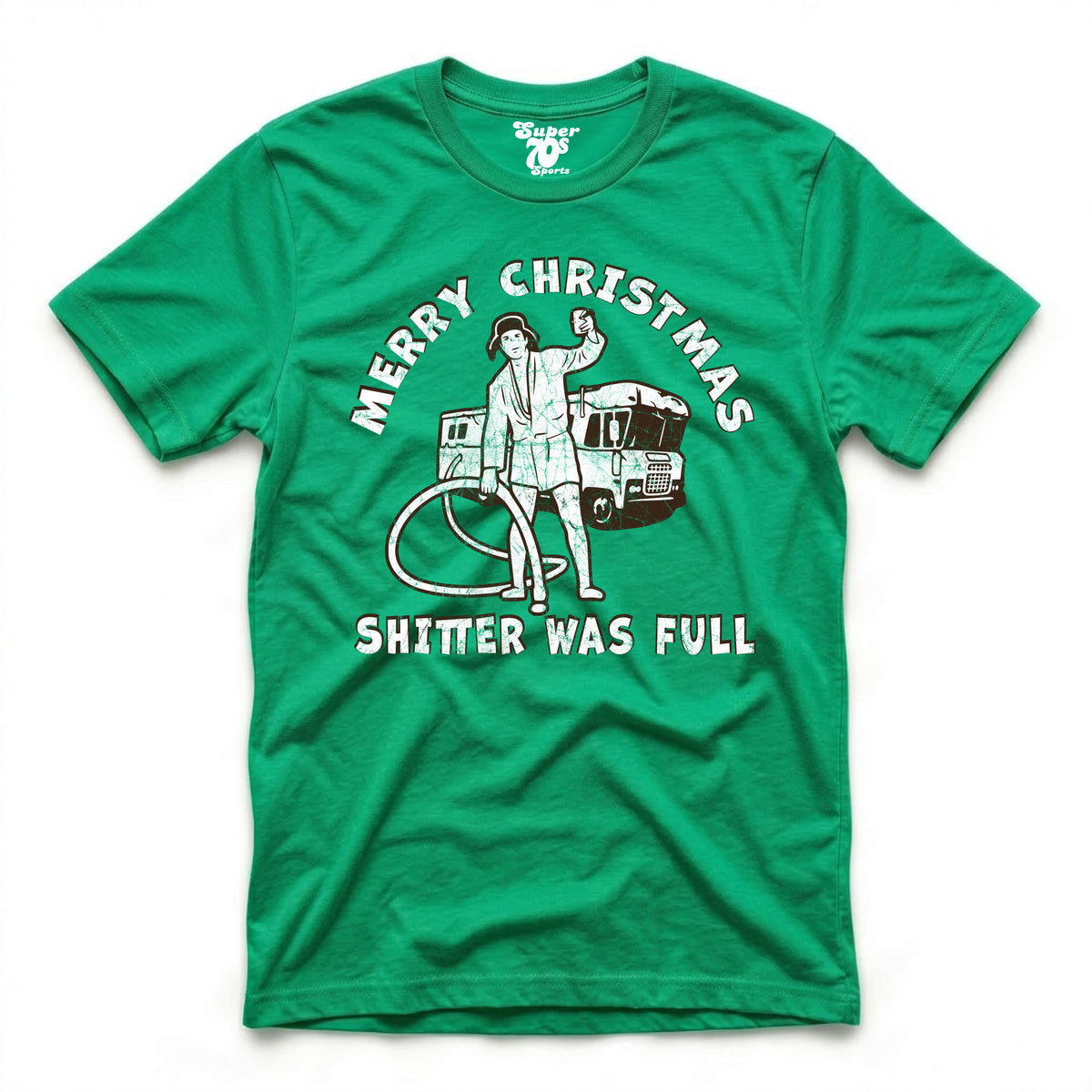 Merry Christmas Shitter Was Full Tee