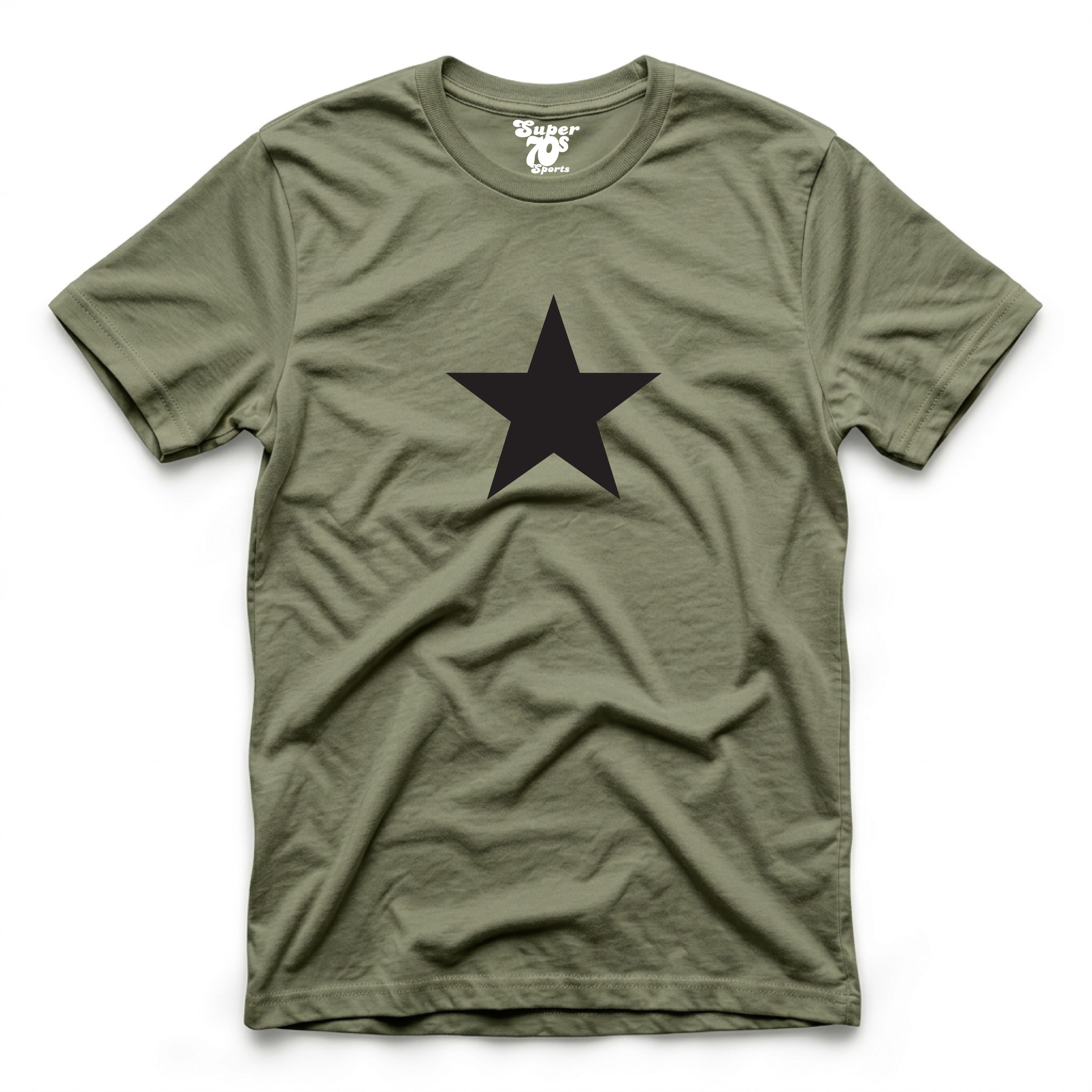 トップス AFB MOVING STAR TEE Black Star Tee – Super 70s Sports