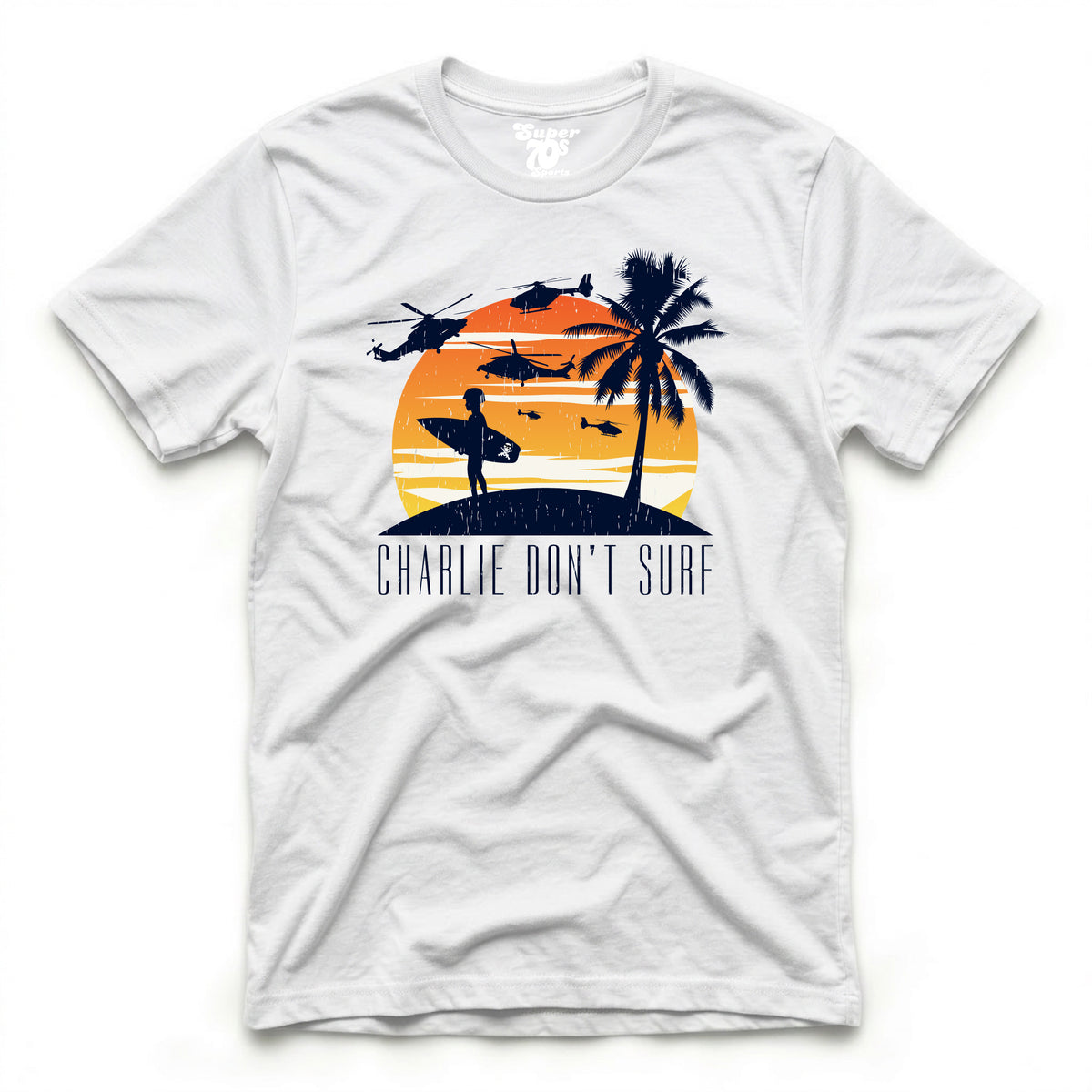 Charlie Don't Surf Tee