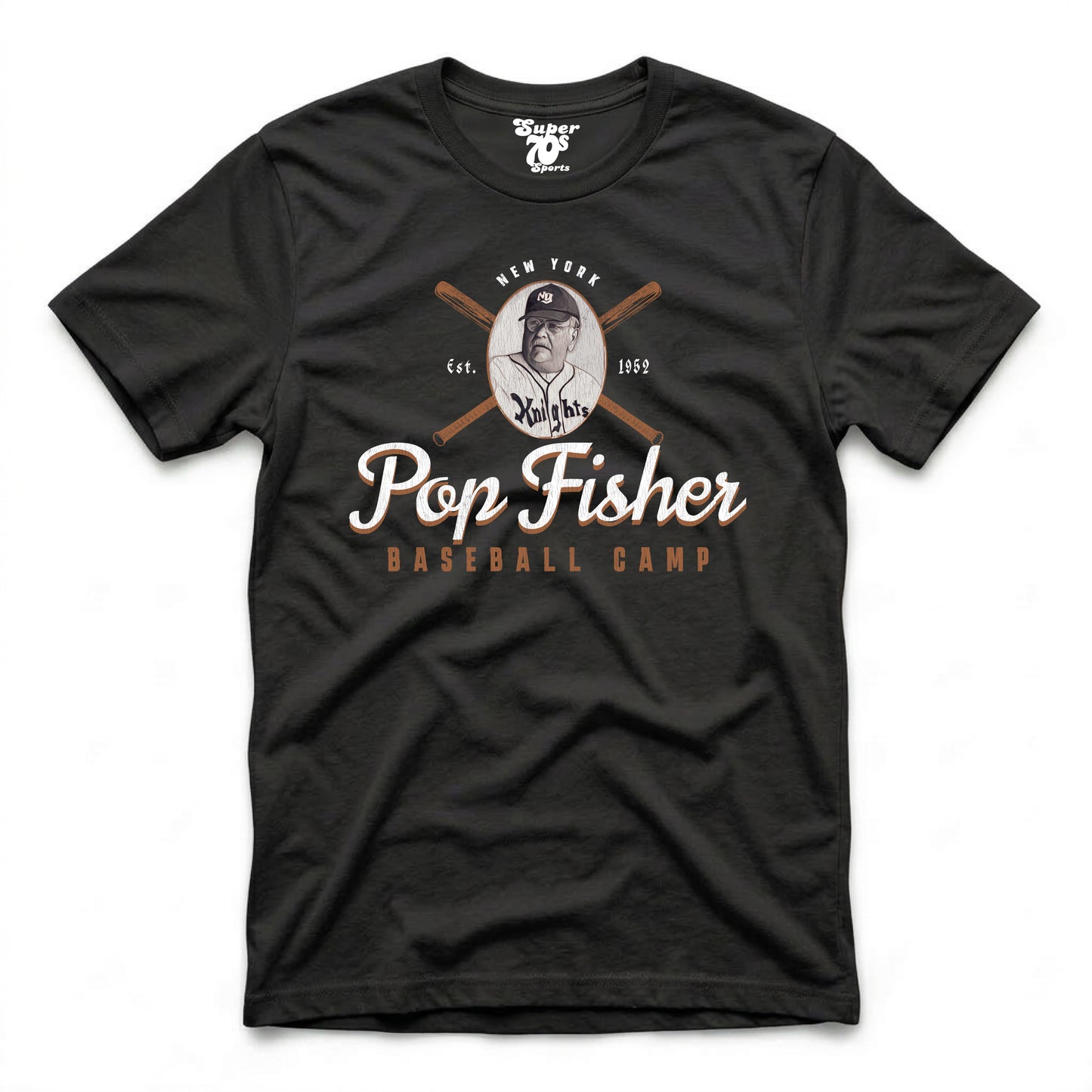 Pop Fisher Baseball Camp Tee