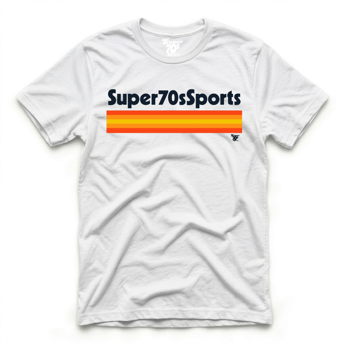 S7S Striped Logo Tee