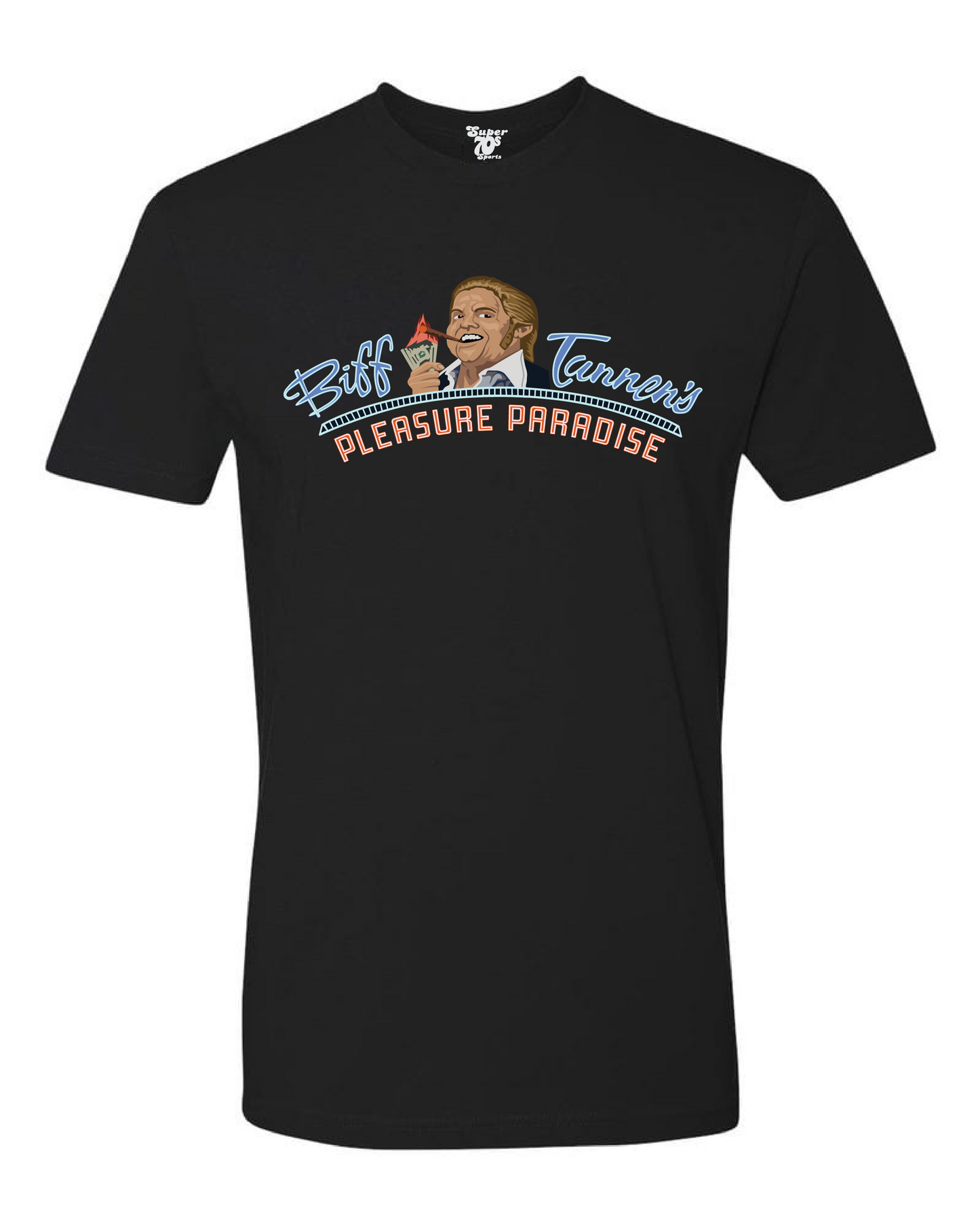 Biff Tannen's Pleasure Paradise Tee