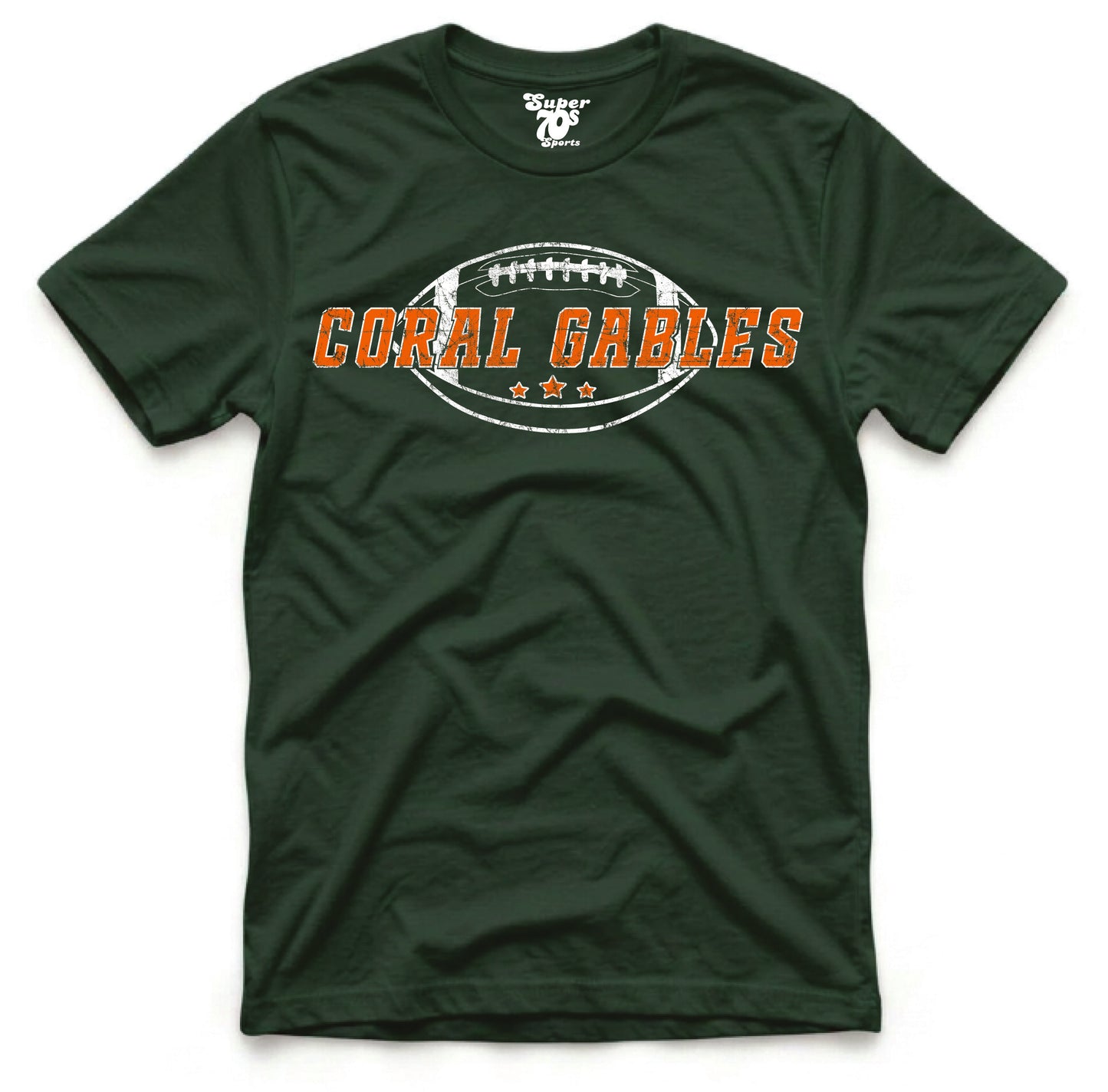 New Coral Gables Football Tee
