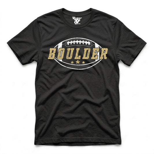 New Boulder Football Tee