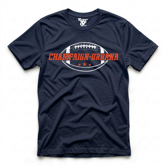 New Champaign-Urbana Football Tee