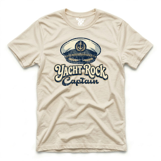 Yacht Rock Captain Tee
