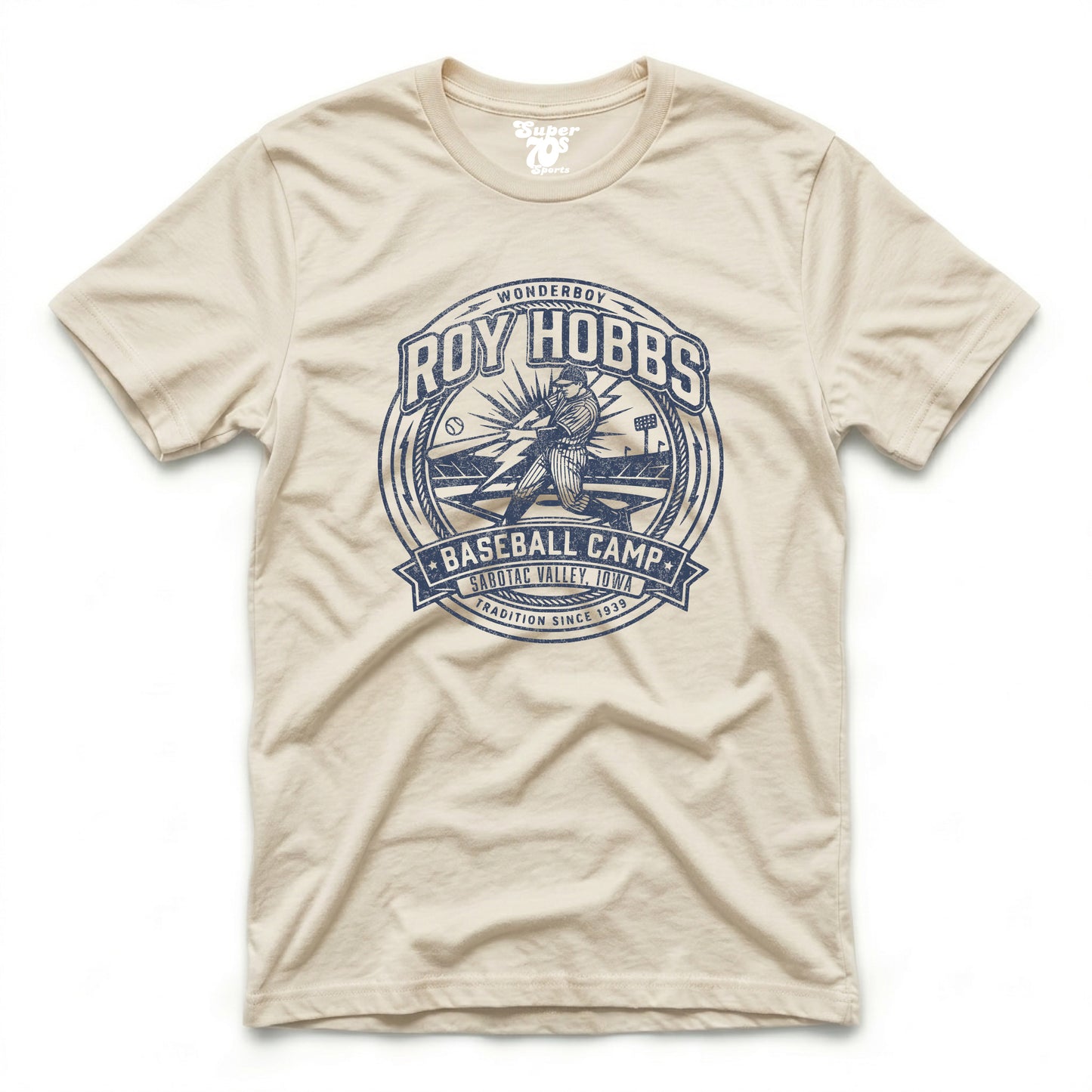 Roy Hobbs Baseball Camp Tee