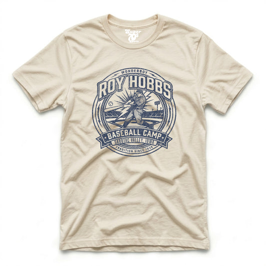 Roy Hobbs Baseball Camp Tee