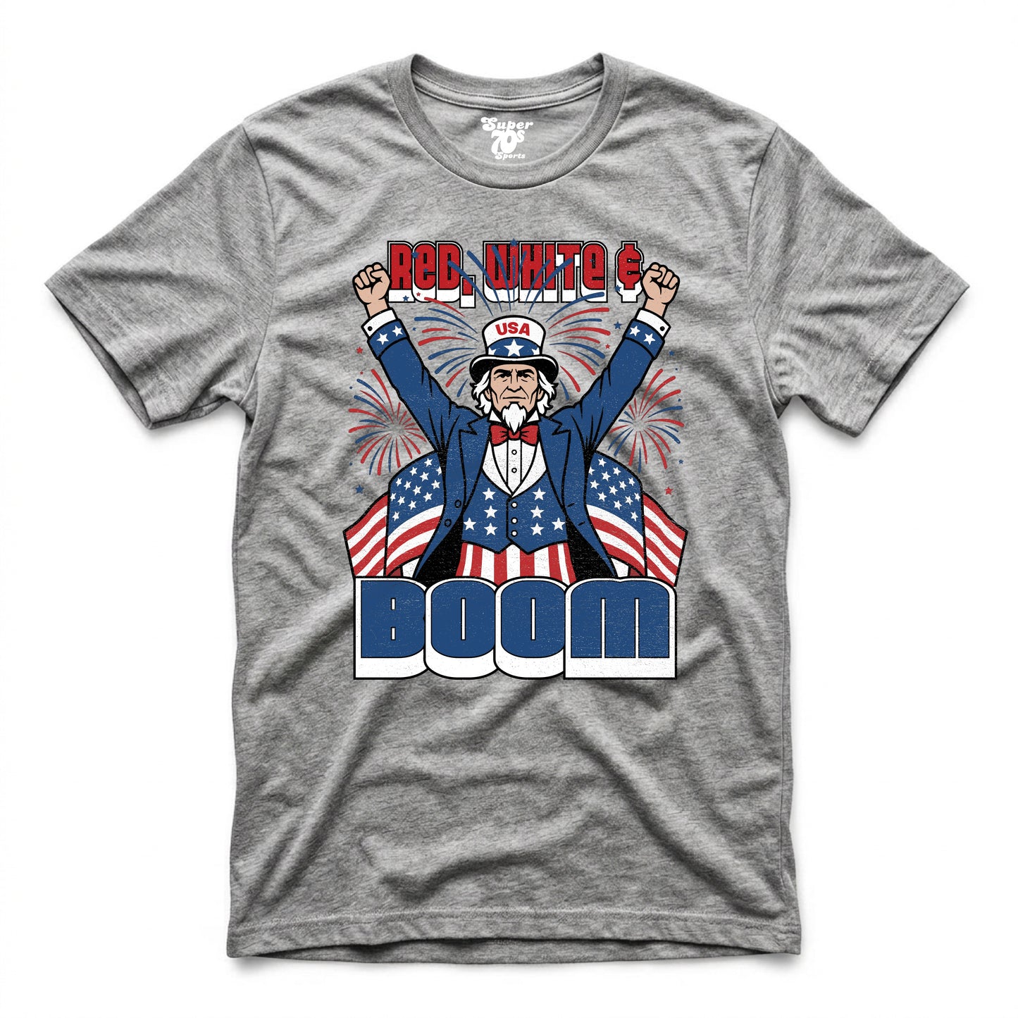 Red, White & Boom Tee