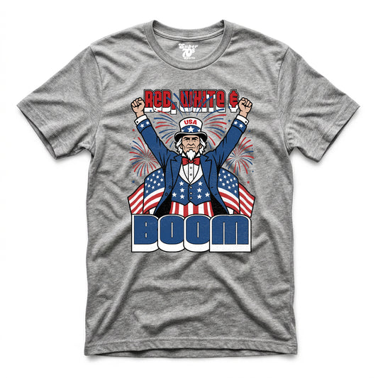 Red, White & Boom Tee