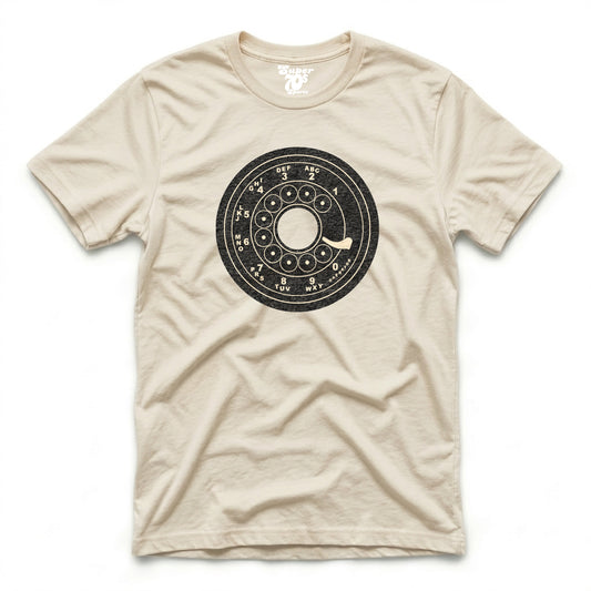 Rotary Phone retro graphic T-shirt