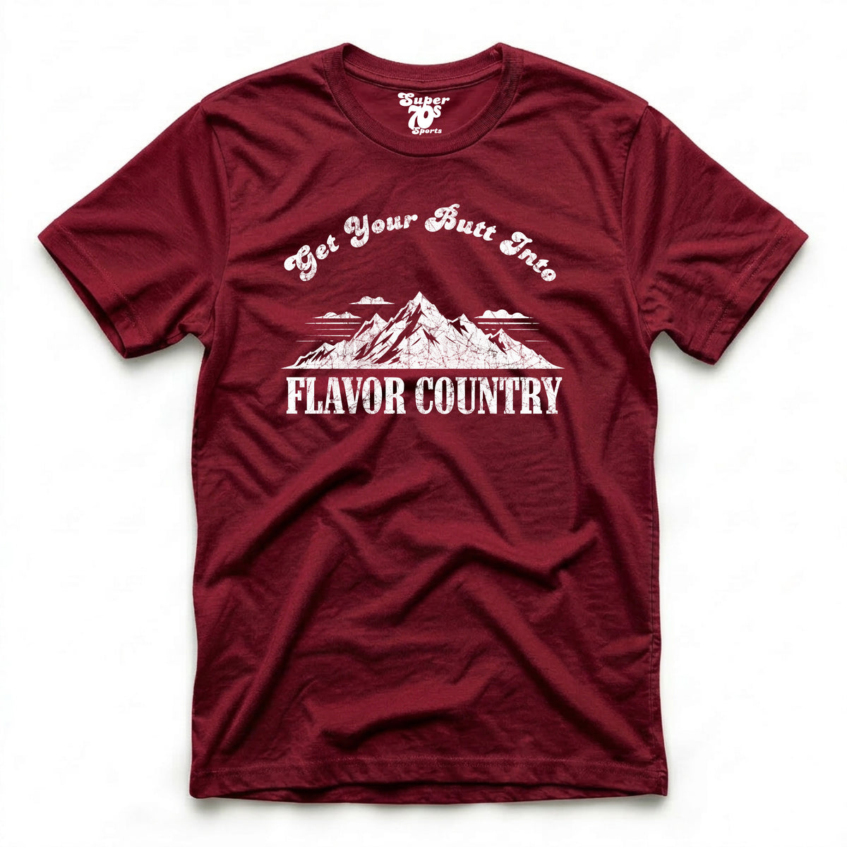 Flavor Country retro graphic T-shirt