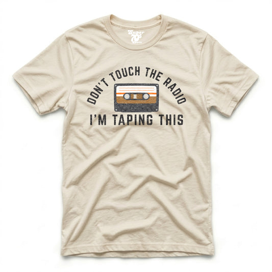 I'm Taping This retro graphic T-shirt