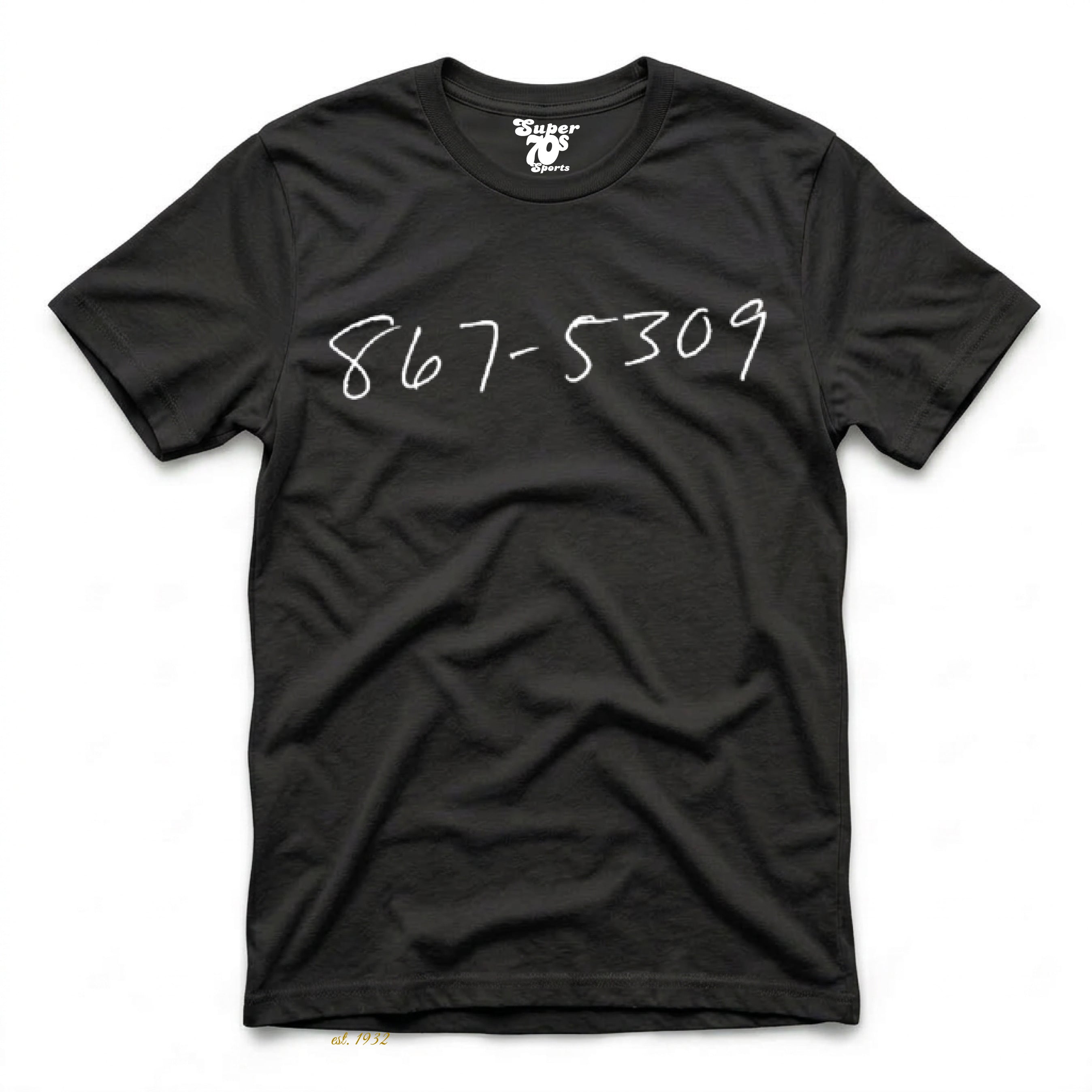 867-5309 Tee – Super 70s Sports