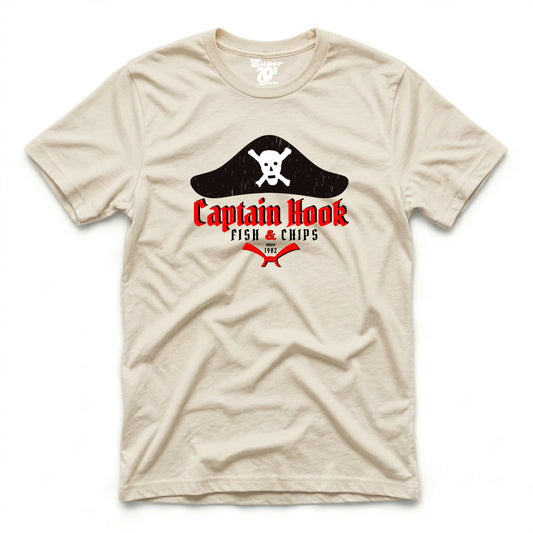 Captain Hook Fish & Chips Tee
