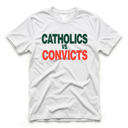 Catholics vs. Convicts Tee