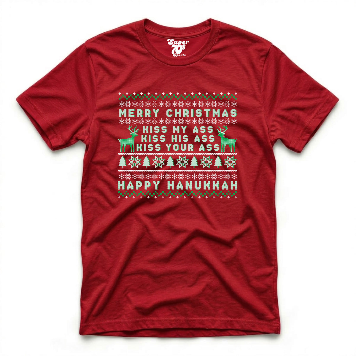 Merry Christmas Happy Hanukkah Tee