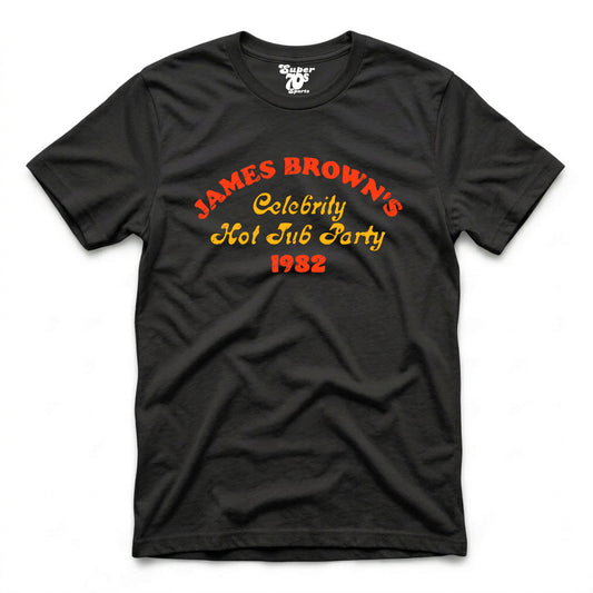 James Brown's Celebrity Hot Tub Party Tee