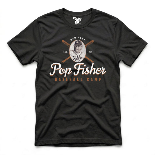 Pop Fisher Baseball Camp Tee