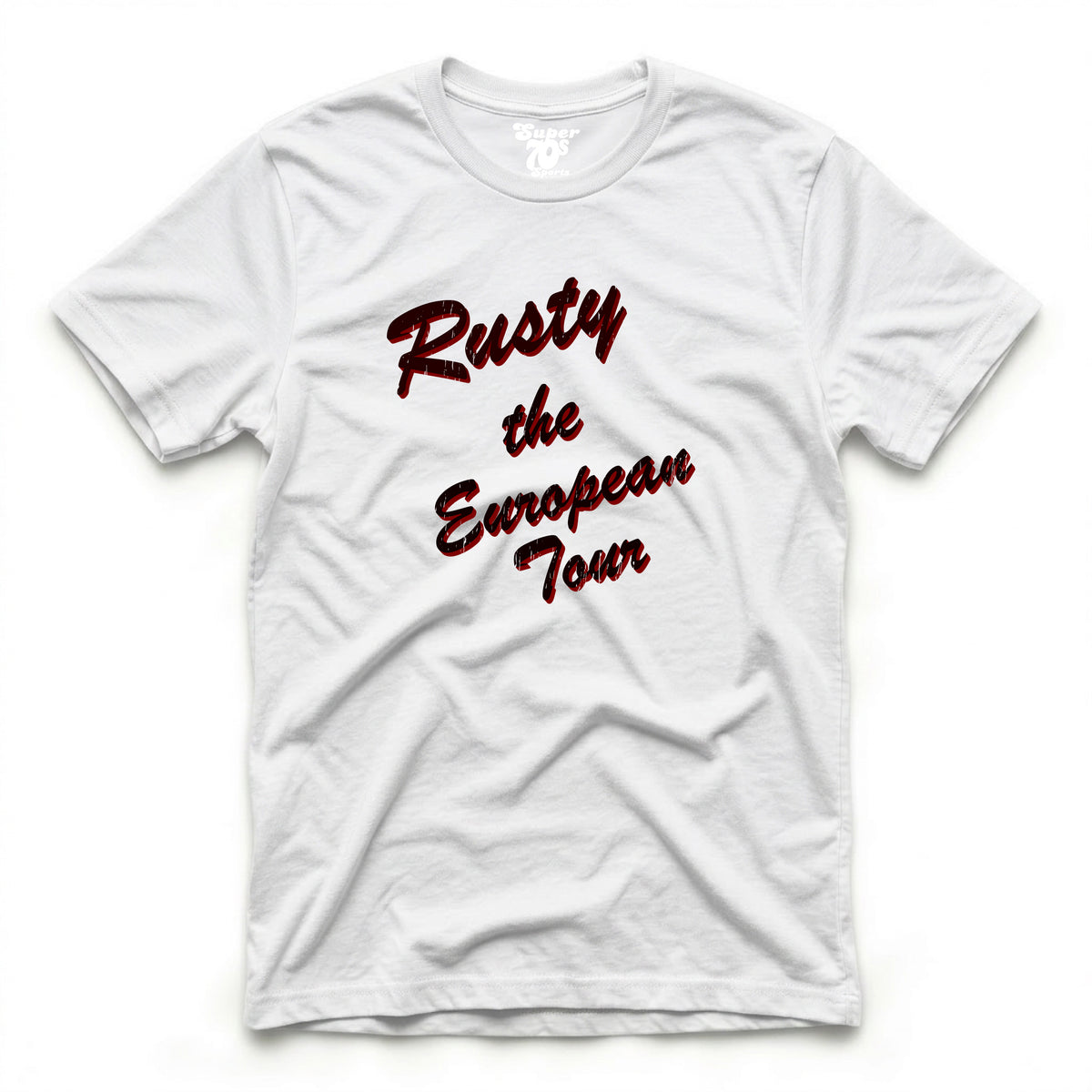 Rusty The European Tour Tee