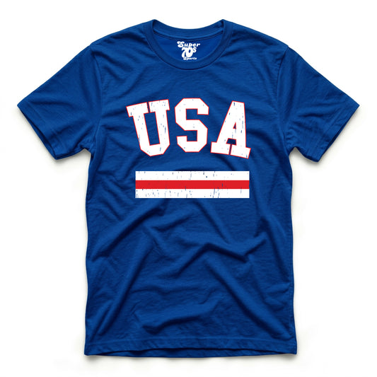 USA Hockey '80 Royal Tee