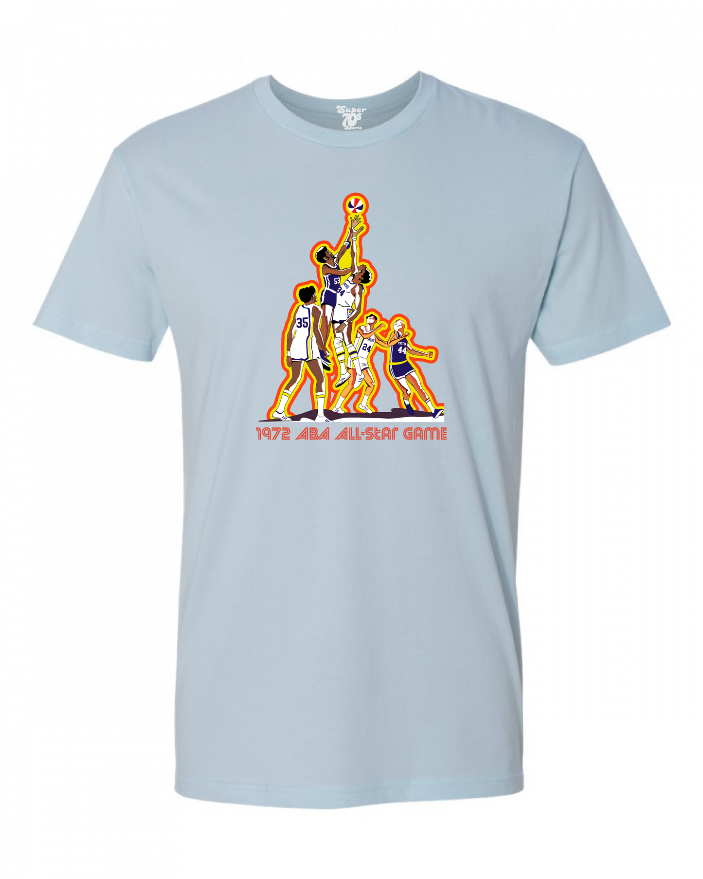 1972 ABA All Star Game Tee