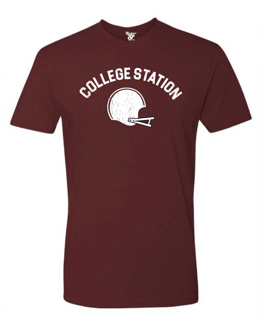 College Station Football Tee