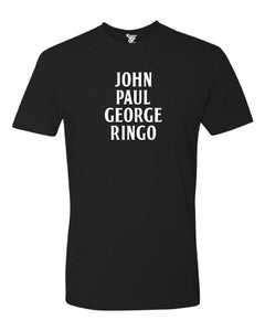 John Paul George Ringo Tee