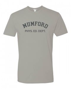 Mumford Phys. Ed. Dept. Tee