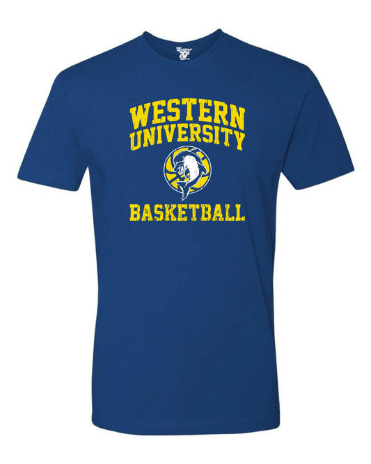 Western University Basketball Tee